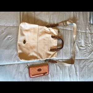 Fossil Explorer Tote w/ FREE wallet